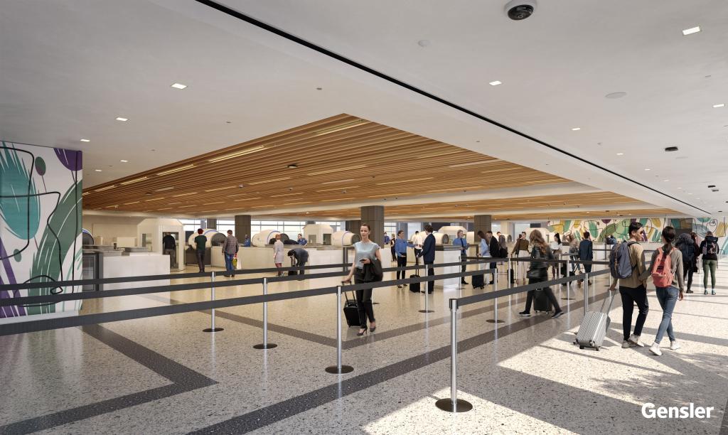 AUS Airport TSA Checkpoint Expanison project