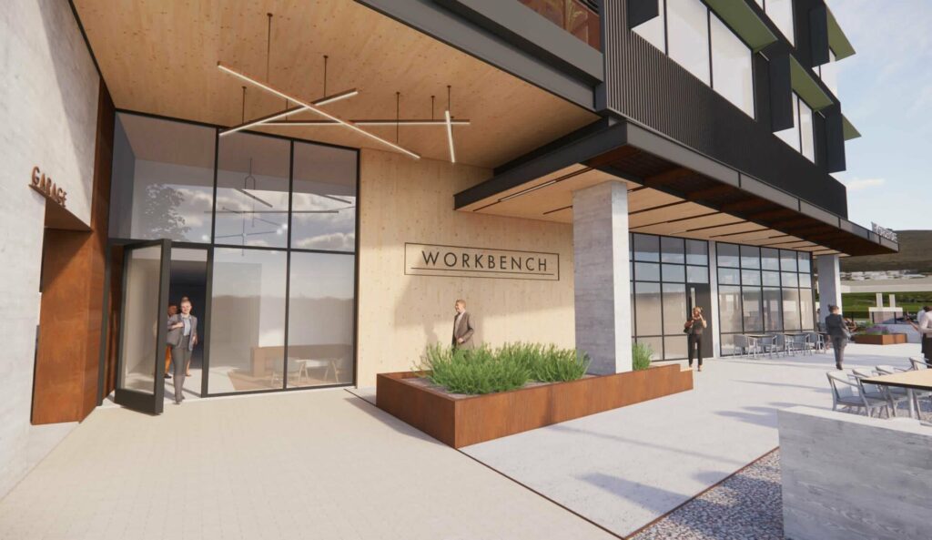 Workbench building rendering East Austin